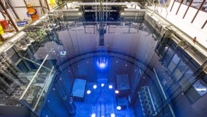 one-megawatt TRIGA swimming pool reactor