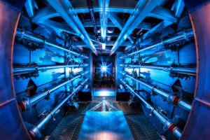 A look inside the pre-amplification chamber courtesy LLNL